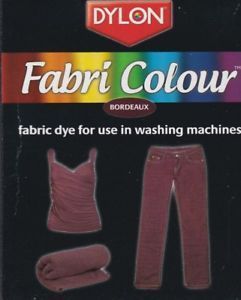 Dylon Fabri Colour (Bordeaux) 75g + 100g RRP 4.99 CLEARANCE XL 0.20